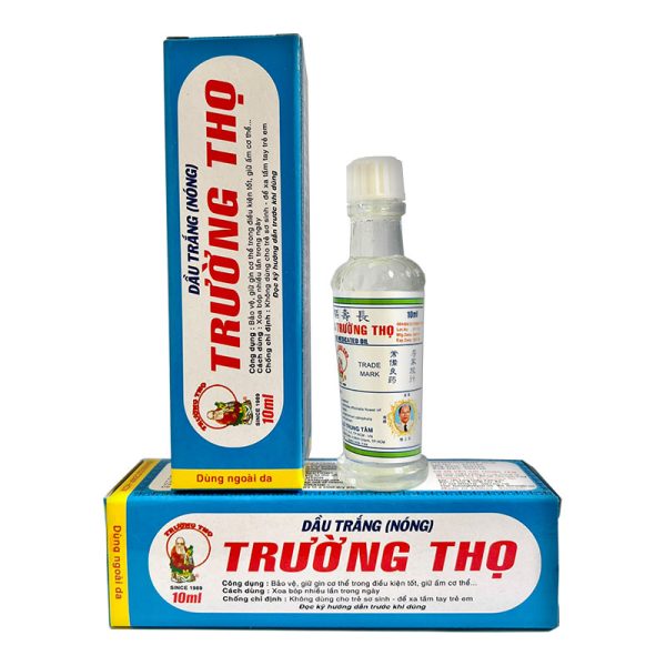 dau trang nong truong tho 10ml